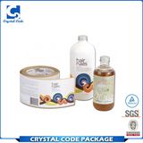 Cmyk Printing Rolled Shampoo Cosmetic Bottle Label Sticker
