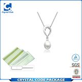Water Resist Rolled Jewelry Sticker Label with Serial Number