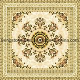 1200*1200mm Golden Carpet Design Puzzle Floor Tiles for Prayer Room