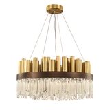 LED Crystal Chandelier Lighting Modern Decoration Pendant Light