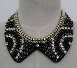 Fashion Charm Crystal Costume Choker Jewelry Necklace Faux Collar (JE0077-2)