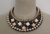 Fashion Jewelry Charm Chunky Costume Necklace (JE0043-2)