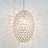 Modern Egg Pendant Lamp with Crystal Beads (WHP-997)