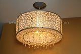 Modern Crystal Pendant Light with Metal for Hotel