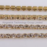 Pink Jewelry Rhinestone Cup Chain for Soldering