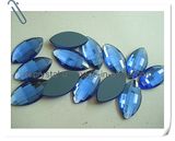 Horse Eye Glass Flat Back Garment Component (DZ-1034)