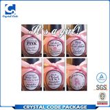 Die Cut Reveal Waterproof Nail Polish Label Sticker