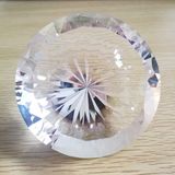 High Quality Handmade Clear Glass Diamond Crystale Diamond Paperweight Decoration Festival Crafts Gifts