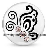 European Sterling Silver Butterfly Bead