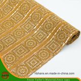 New Design Heat Transfer Adhesive Crystal Resin Rhinestone Mesh (HS17-08)