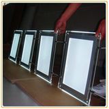Hanging LED Crystal Light Box Sign (A3)