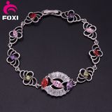Hot Sale Colorful Gemstone Gold Filled Bracelets