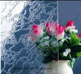 3mm 4mm 5mm Tempered Figured Glass