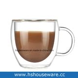 Double Wall Heat-Resistant Borosilicate Glass Mug