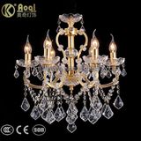 Hot Sale Metal Golden Crystal Chandelier Light