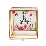 OEM Handmade Printing Elegant Glass Jewelry Storage Box (Jb-1072)