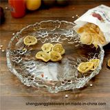 European Household Compote Lead-Free Crystal Modern Dinner Plate