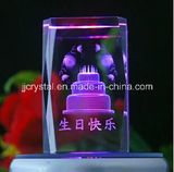 Crystal Cube for Birthday Gifts