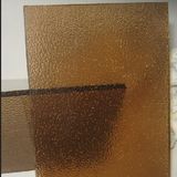 3mm, 3.5mm, 4mm, 5mm, 6mm Bronze Nashiji Patterned Glass Price