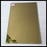 4mm Crystal Yellow Colored Decorative Glass with Oxidation Resistance