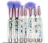 Glittering Crystal Professional Cosmetic Brush Set Make up Tools 7 PCS