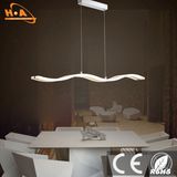 Curve Shape Decoration Hanging LED Commercial Pendant Light