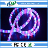 IP65 Waterproof 3 Wires Round Horizontal LED Rope Light