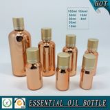 Screw Cap Gold Glass Essential Oil Bottle