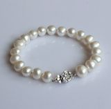 Classic Freshwater Cultured Pearl Bracelet (EB1544-1)