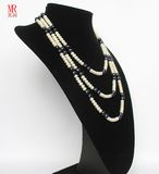 Multi Strand Freshwater Pearl Jewelry Necklace (EN1305)