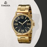 Men's Analog Display Japanese Quartz Gold Watch Man72532