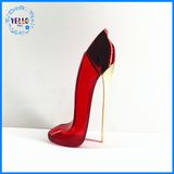Factory Price Customized 80ml Shoe Shape Glass Bottle Perfume