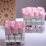 Crystal Clear Acrylic Flower Box