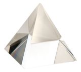 Crystal Pyramid Paperweight