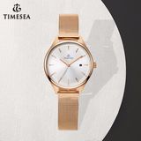 Lady Staineless Steel Wrist Watch with Mineral Glass 71167