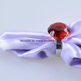 40mm Red Crystal Diamond Metal Napkin Holder Ring