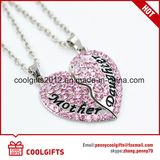 Mother's Day Gift Imitation Jewelry Necklace with Heart Shape