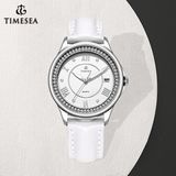 New Fashion Diamond Stainless Steel Ladies Women Wrist Watch 71171