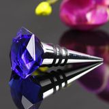 Personalized Crystal Glass Wine Stopper for Wedding Gift