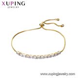 75329 Xuping Elegant 18K Gold-Plated Bead Imitation Jewelry Bracelet