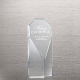 Diamond Executive Beveled Crystal Trophy for Celebrating Achievements (#76355)