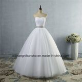 Strapless Diamond Formal Crystal Beaded Wedding Dress