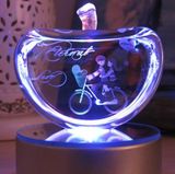 High Quality and Beautiful Crystal Color Apple for Holiday Gift