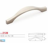 Modern Simple Design Zinc Alloy Sn Finish Cabinet Handle (2128)