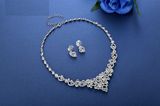 Green Crystal African Classic Waterdrop Bridal Jewelry Set
