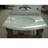 Natural Stone White Marble Vanity Top