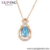 43169 Xuping Charms Stone Designs Crystals From Swarovski Acrylic Necklace Jewelry