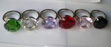 Crystal Diamond Napkin Ring Holder