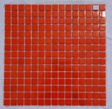 Crystal Glass Mosaic Orange