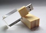 Christmas Personalized Gifts Crystal USB Flash Drive